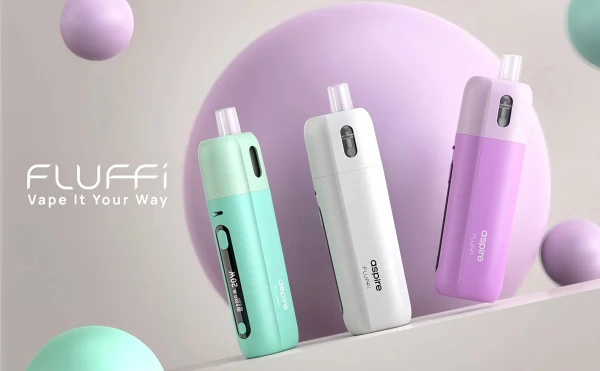 Aspire Fluffi小煙主機 小煙主機 ASPIRE FLUFFI 酪梨妹妹 精緻可愛 註油主機套組 推薦