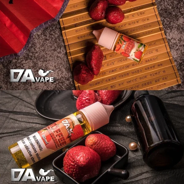 30/60ml煙油 DAVAPE TOFFEE STRAWBERRIES 草莓太妃糖（0/30mg）高品質尼古丁選擇