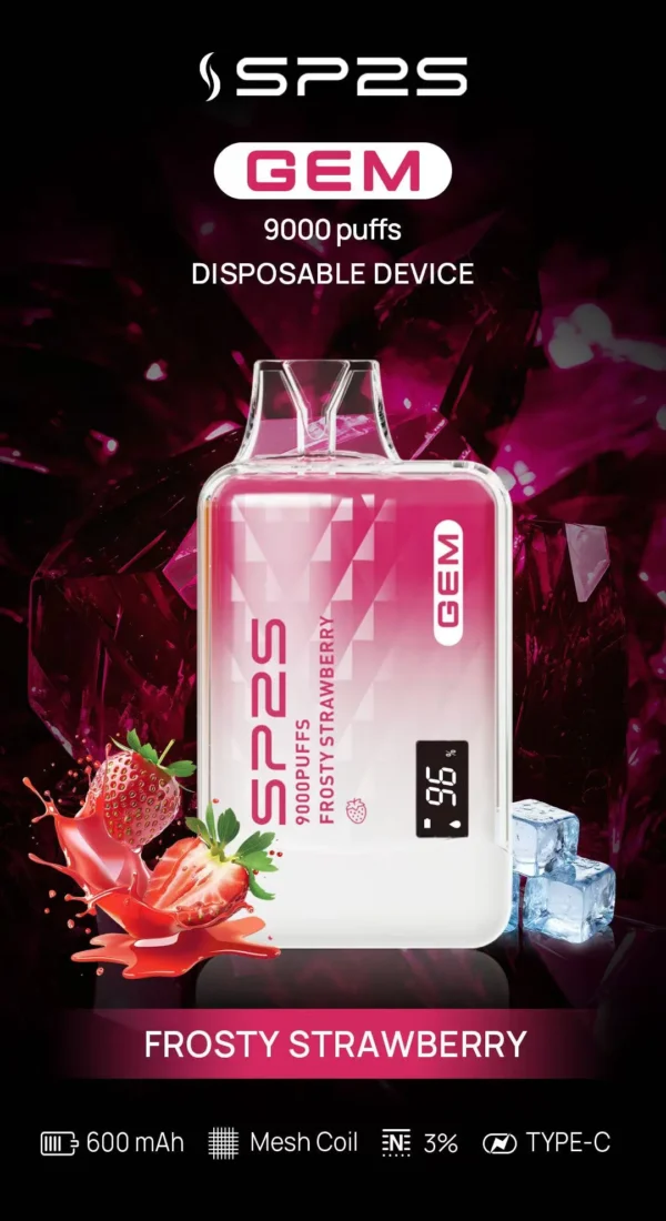 SP2S GEM 9000 PUFFS 拋棄式電子煙 一次性霧化桿1 種草安利 SP2S GEM 9000 PUFFS 拋棄式電子煙 一次性霧化桿