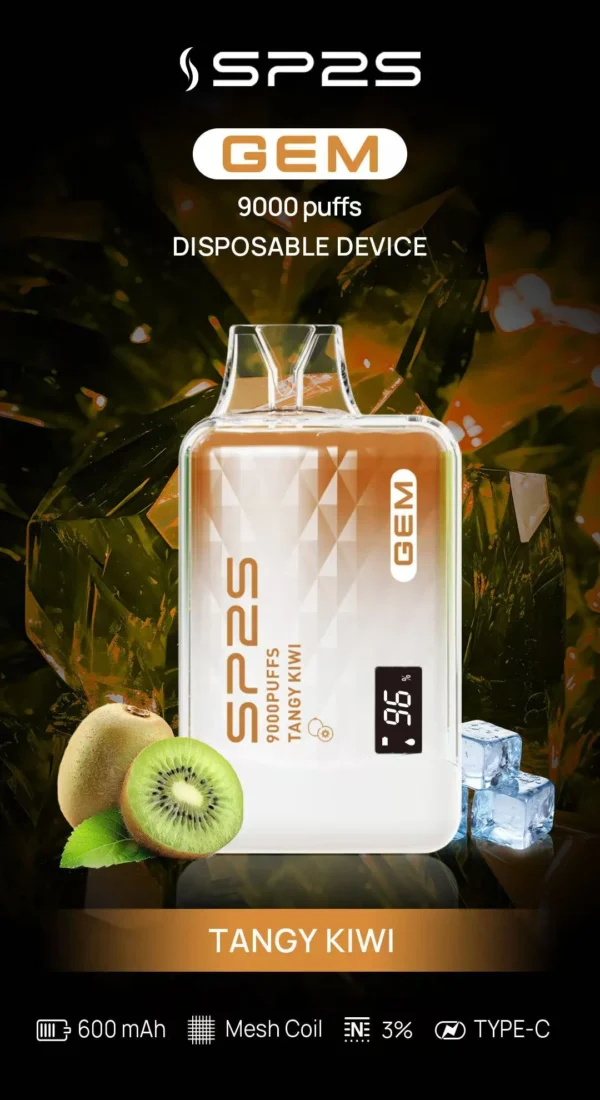 SP2S GEM 9000 PUFFS 拋棄式電子煙 一次性霧化桿4 種草安利 SP2S GEM 9000 PUFFS 拋棄式電子煙 一次性霧化桿