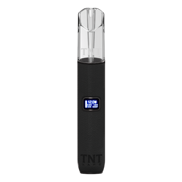 高質感小煙機|TNT皮革主機 三檔調節 通用悅刻Relx一代煙彈
