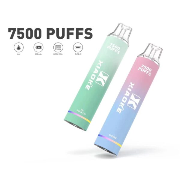 XIAOKE 7500 PUFFS 梟客棄式抛電子煙 一次性霧化桿3 爆款回歸|XIAOKE 7500 PUFFS 梟客棄式抛電子煙 一次性霧化桿