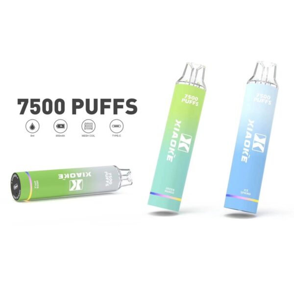 XIAOKE 7500 PUFFS 梟客棄式抛電子煙 一次性霧化桿5 爆款回歸|XIAOKE 7500 PUFFS 梟客棄式抛電子煙 一次性霧化桿