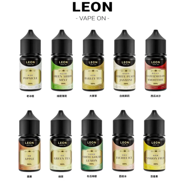LEON VAPE ON 小菸油 30ml 3% LEON VAPE ON 小菸油 30ml|順滑口感與豐富風味 小煙油 正品現貨
