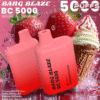 新款 BC5000-DSK062 一次性電子煙 – 5000口超大容量 新款 BC5000-DSK062 一次性電子煙 – 5000口超大容量風味豐富可充電,Bang Blaze BC5000-DSK062 新品推薦,夏季派對解癮首選!