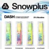 正品鴨嘴獸4000Snowplus DASH 經典一次性電子煙711到付