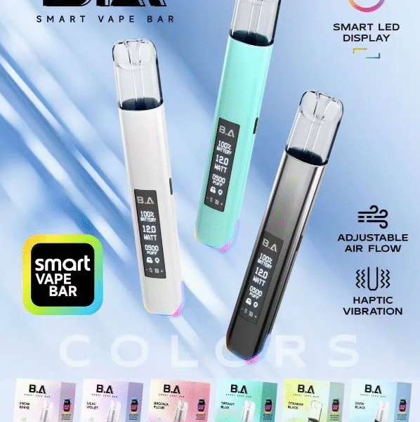 BA主機 B.A SMART VAPE BAR智慧主機 一代通用發光大屏電子煙主機 (1) BA主機 B.A SMART VAPE BAR 智慧主機 一代通用款 發光r大屏煙桿