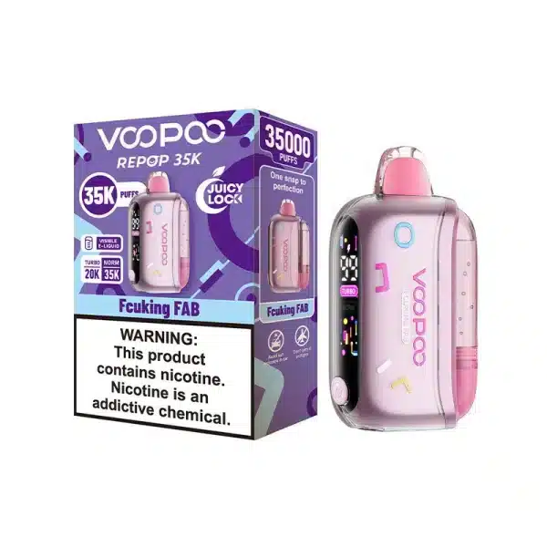 VOOPOO REPOP 35K 35000口 一次性電子煙 拋棄式電子煙 2025 十大拋棄式電子煙推薦:VOOPOO REPOP 35K 拋棄式電子煙推薦VOOPOO推薦