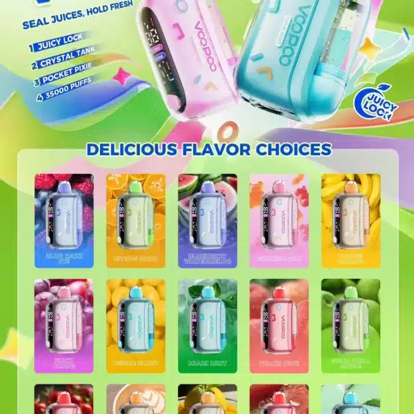 2025 十大拋棄式電子煙推薦：VOOPOO REPOP 35K 拋棄式電子煙推薦VOOPOO推薦