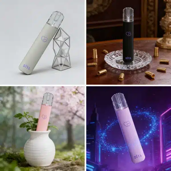 DIYA 叮啞 新款霧化桿 DIYA 叮啞|新款一代主機一代通用煙彈 8W 穩定輸出・450mAh 輕巧續航