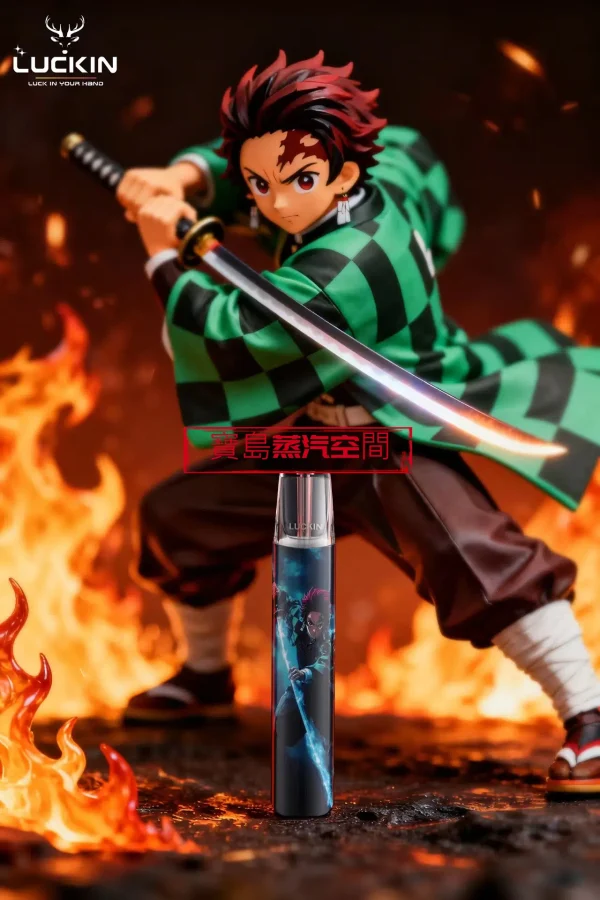 幸運主機-炭治郎 (1) LUCKIN 幸運主機:唐老鴨聯名款霧化桿 —— 經典重現,蒸汽新美學